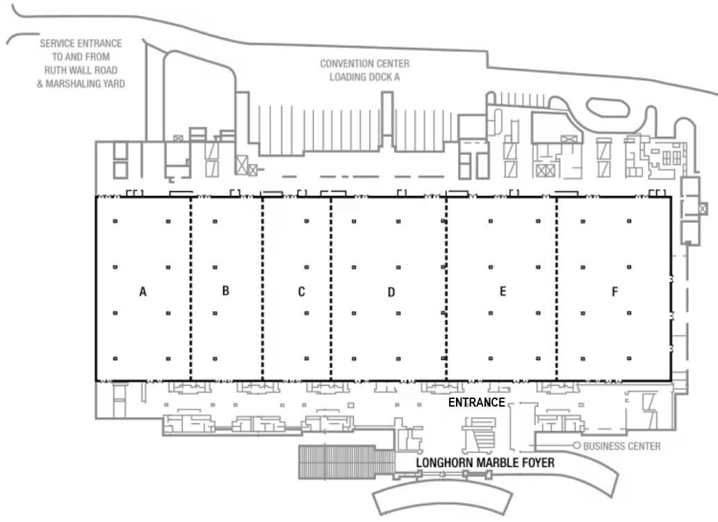 Gaylord Texan Convention Center Floor Plan