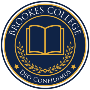 Brookes College: Deo Confidimus logo