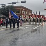 Old Rip Parade - Dyess AFB Color Guard, Roy Kincheloe as Uncle Sam, HSU 6 White Horses