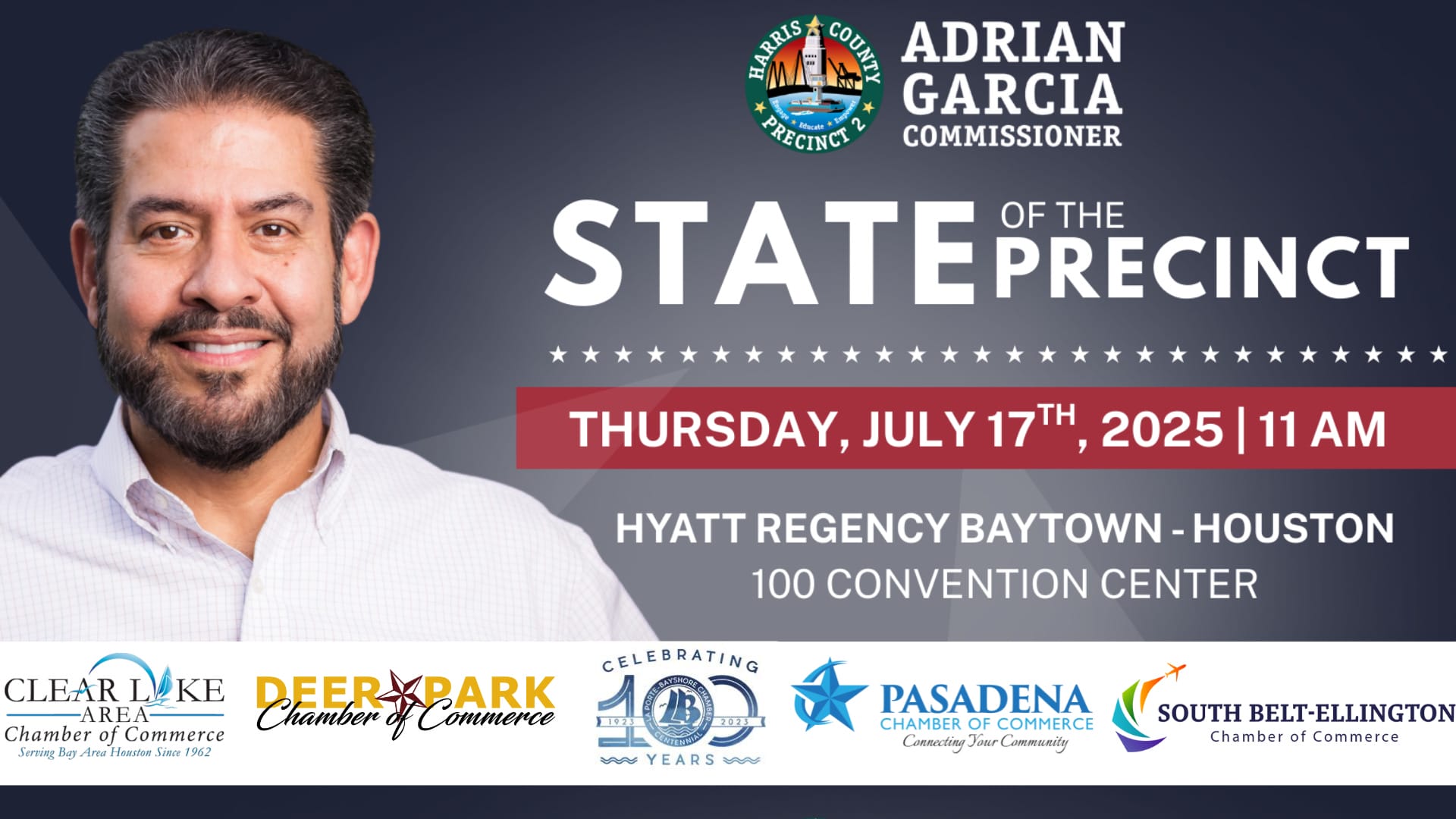 State of the Precinct half page flyer