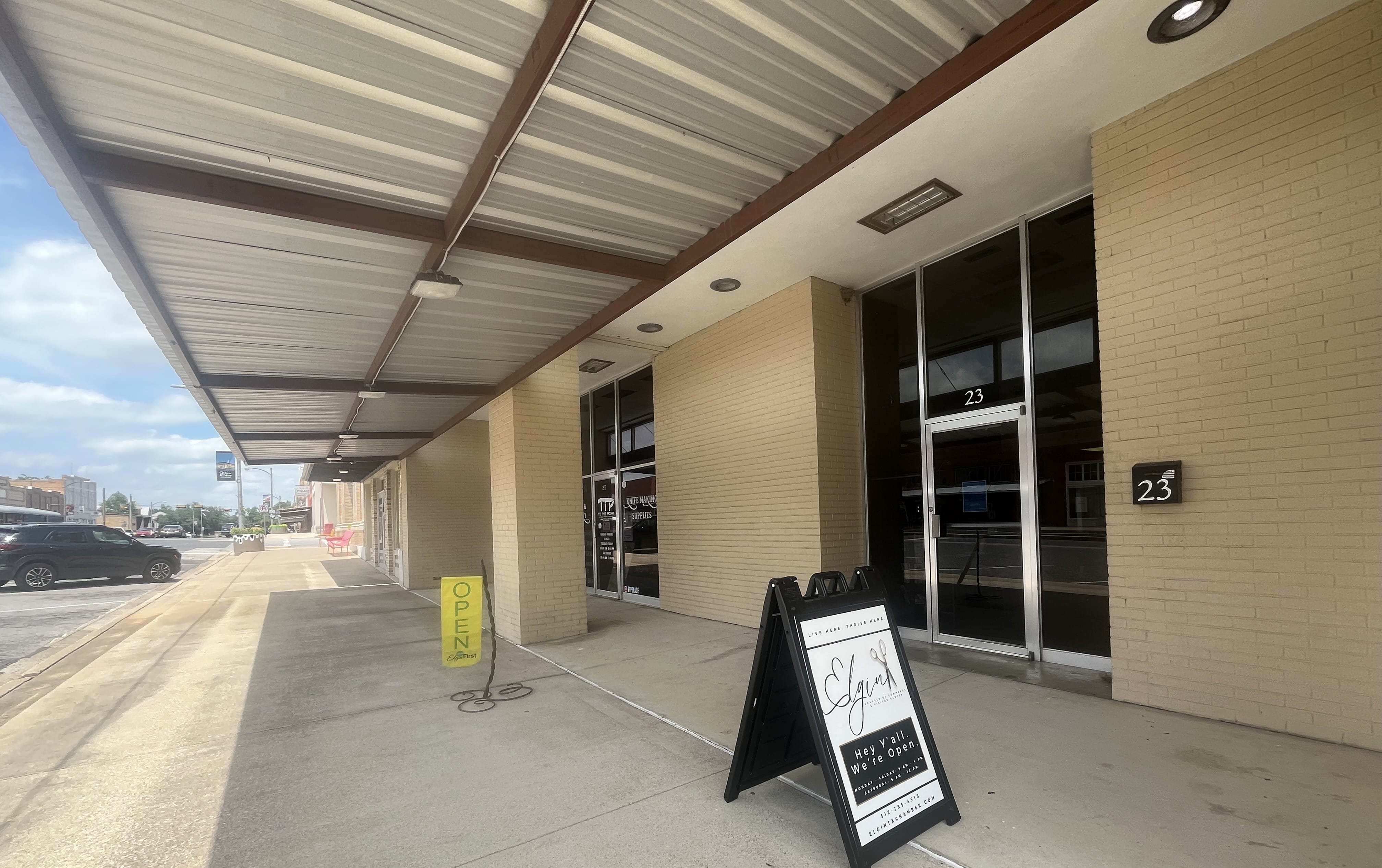 Front new office