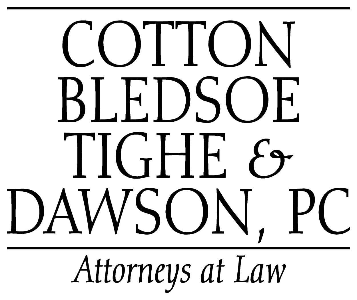 Cotton, Bledsoe, Tighe, and Dawson
