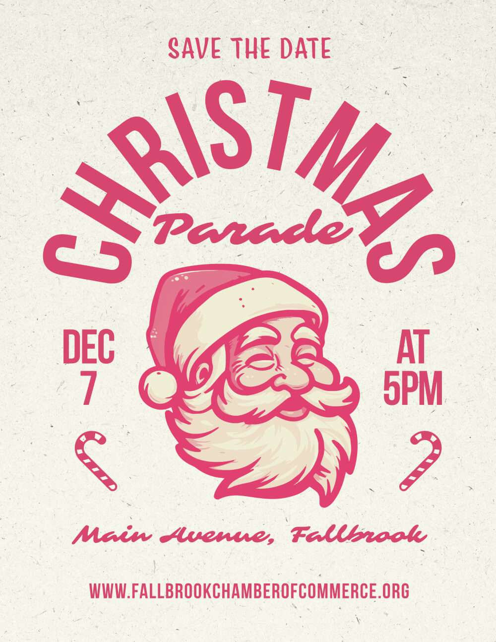 save the date Christmas Parade