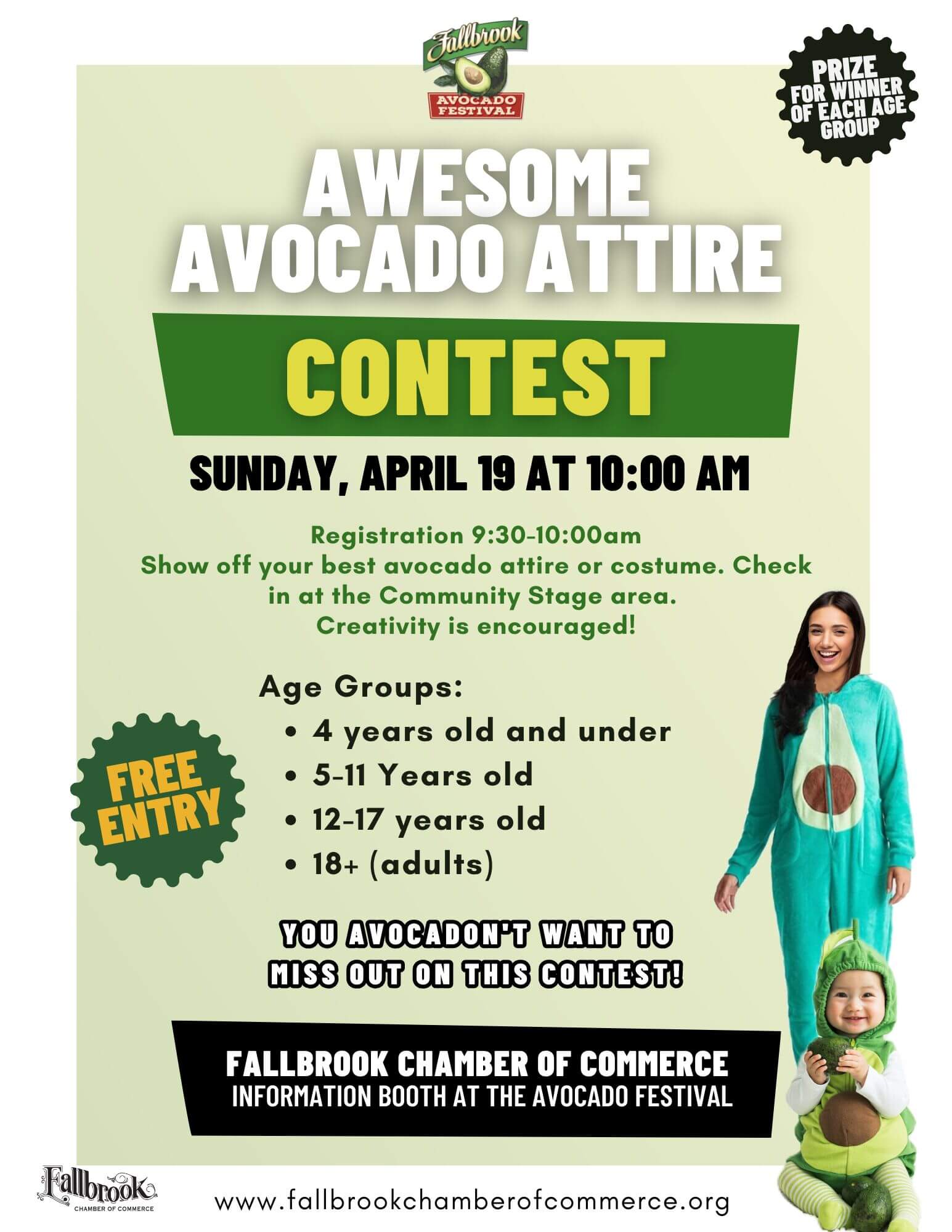 Awesome Avo Attire Contest Flyer rev