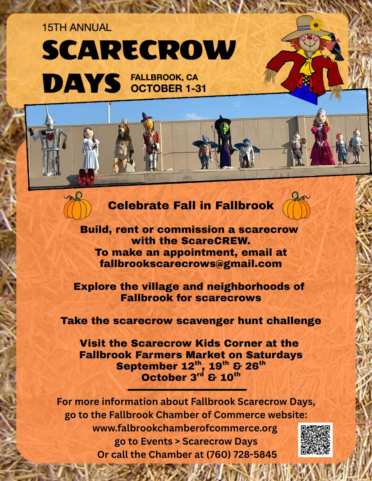 Scarecrow Days Flyer 2026