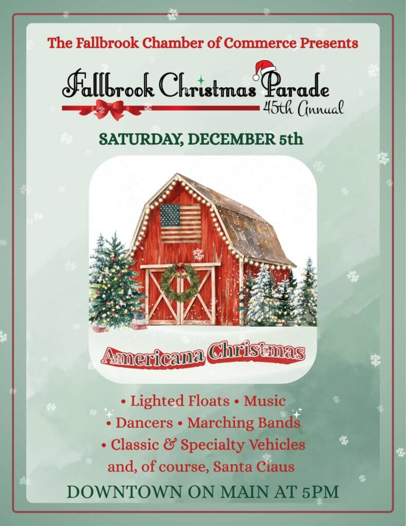 Christmas Parade Flyer 2026