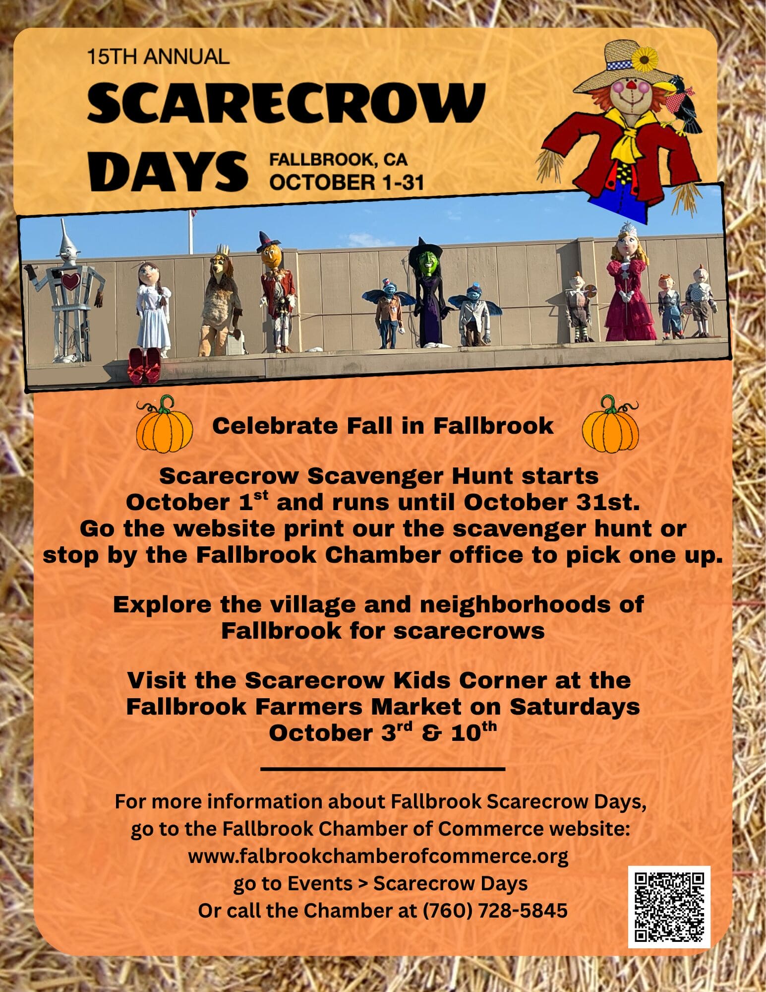 fall (Flyer) with scavenger hunt