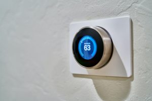 A smart thermostat