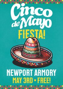 Newport Street Banners - Cinco de Mayo 2025