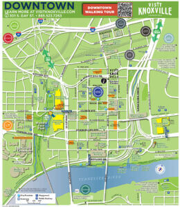 DOWNTOWN KNOXVILLE MAP