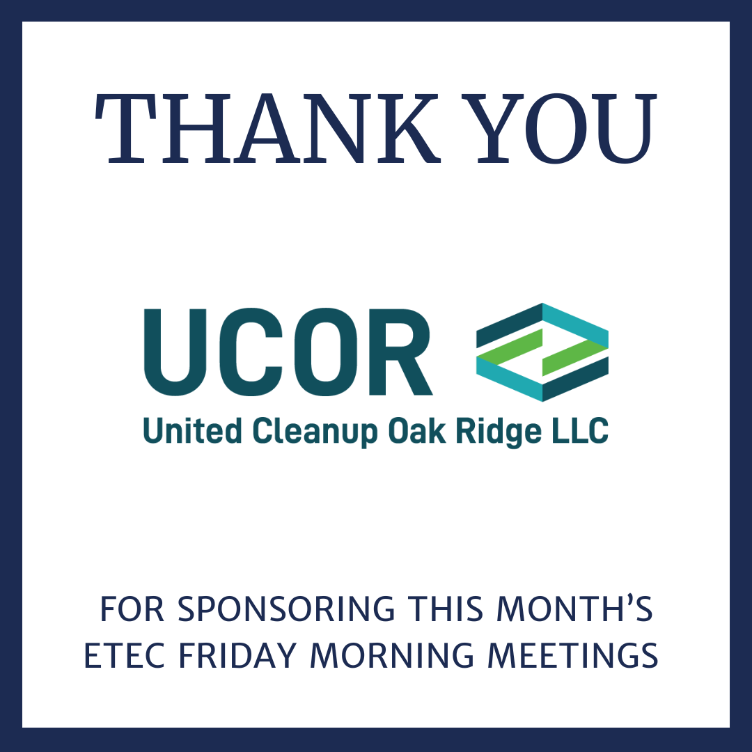 10.2025 UCOR Breakfast Sponsor Graphic for Website and Horizontal Table Sign