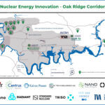 10.2025 Map of New Nuclear Projects - Oak RIdge Corridor 10.2025 Map of New Nuclear Projects - Oak RIdge Corridor