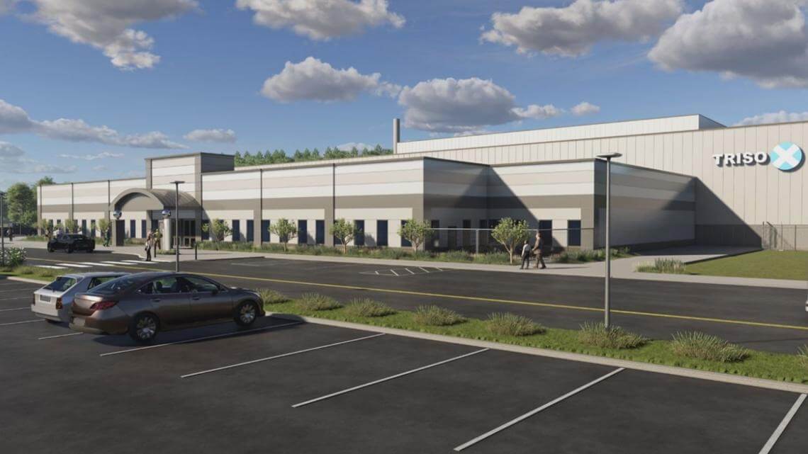 Triso X rendering oak ridge