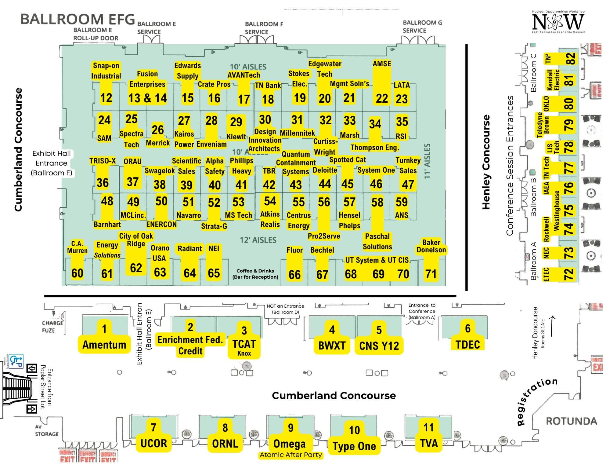 NOW 2026 Booth Layout 6.22.26 NOW 2026 Booth Layout 6.22.26