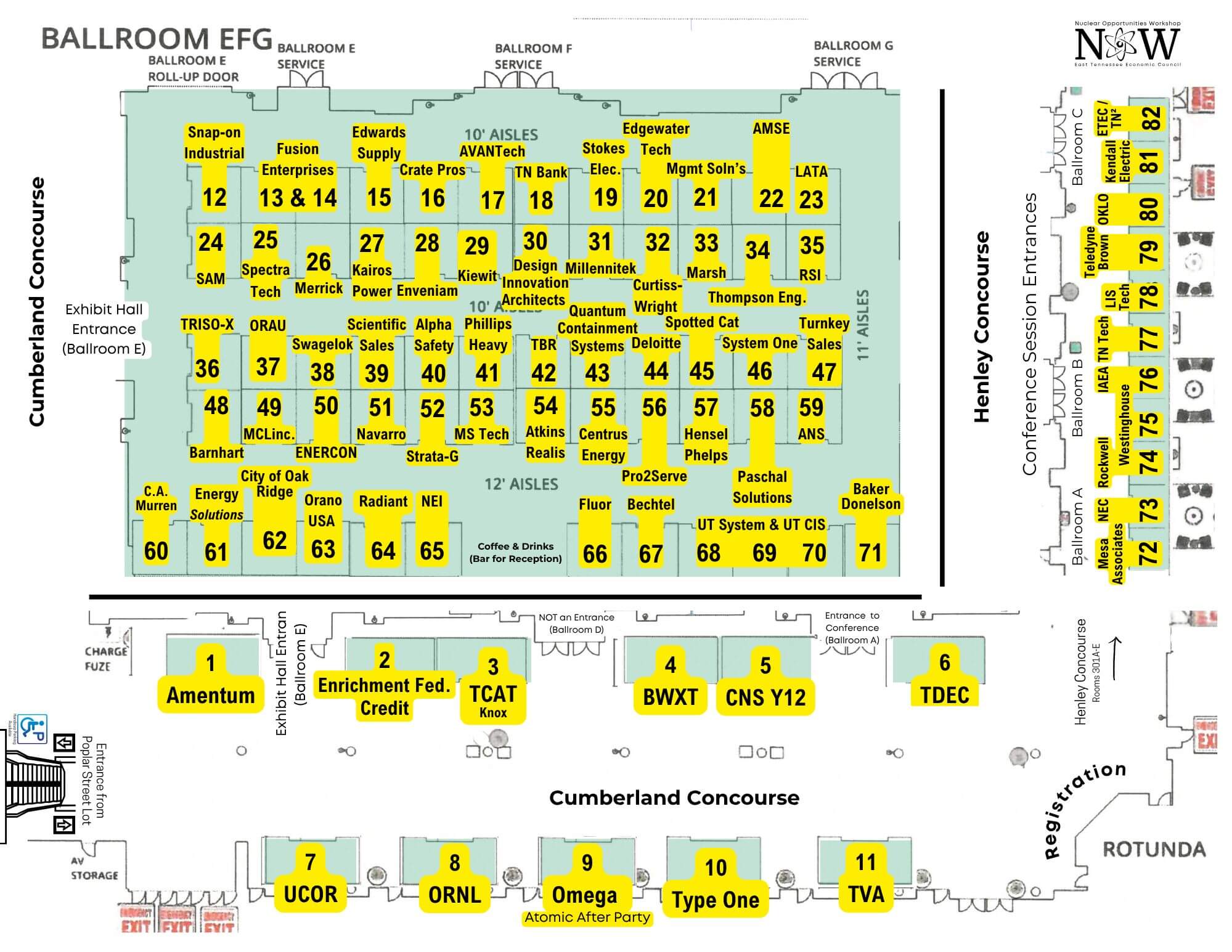 NOW 2026 Booth Layout 7.7.26 NOW 2026 Booth Layout 7.7.26