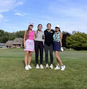 Taking on Riverside Country Club's course in Menominee, MI