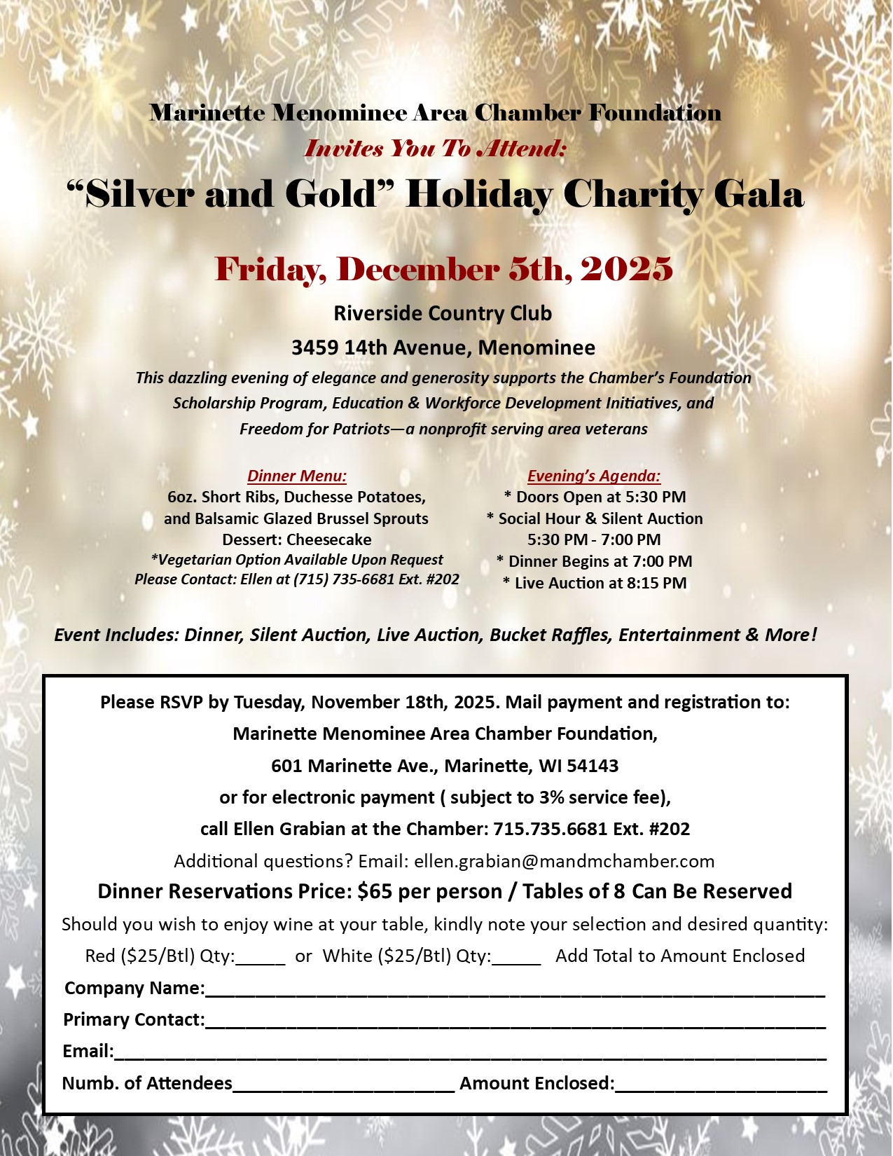 2025 HCG Invitation Silver and Gold 2025 HCG Invitation Silver and Gold