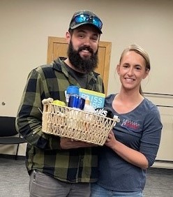 NLCC BAH B 10.21.25 Door Prize Winners: Marquardt Electrical Service - Mitch and Melissa Marquardt - Congrats!!