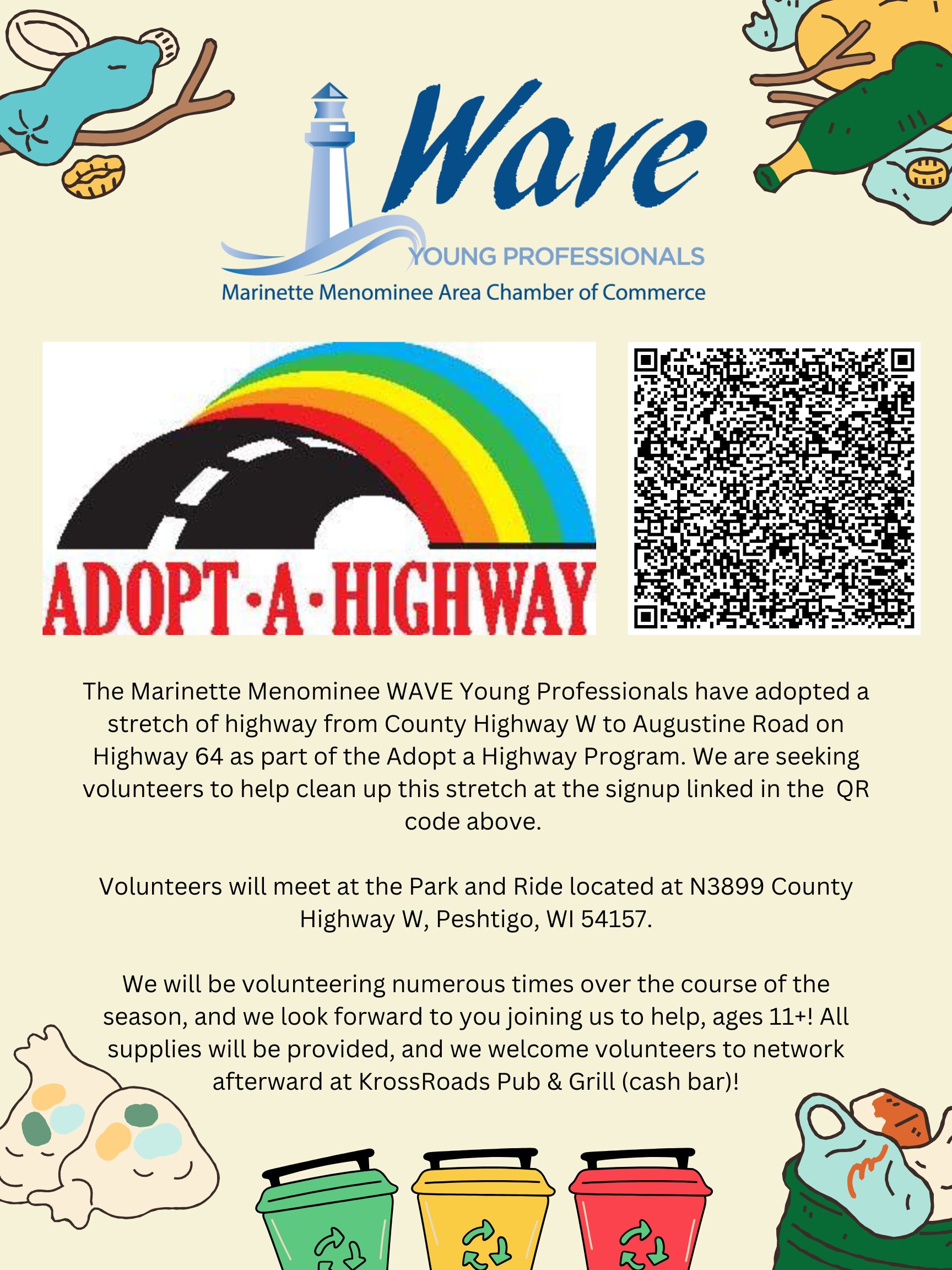 WAVE Adopt a Highway July WAVE Adopt a Highway July