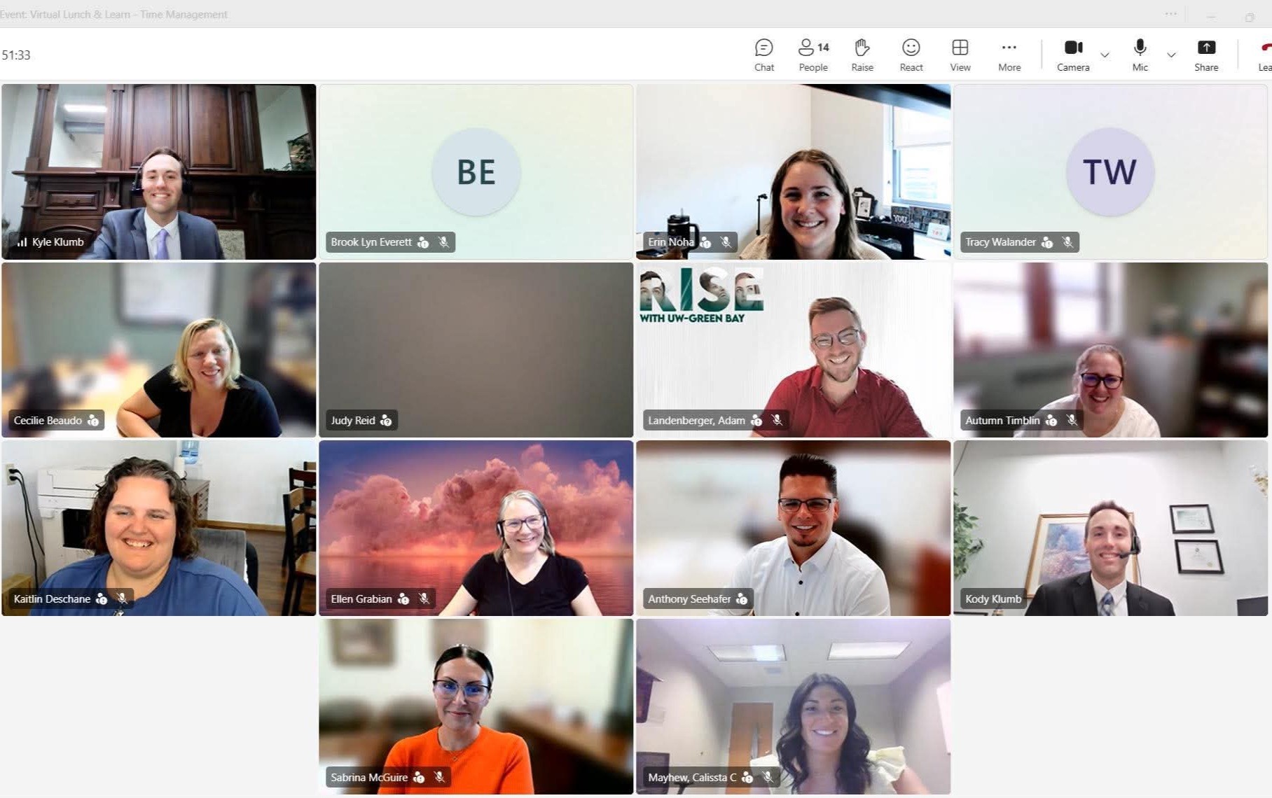 August 2026 - Virtual Lunch &amp; Learn: Time Management