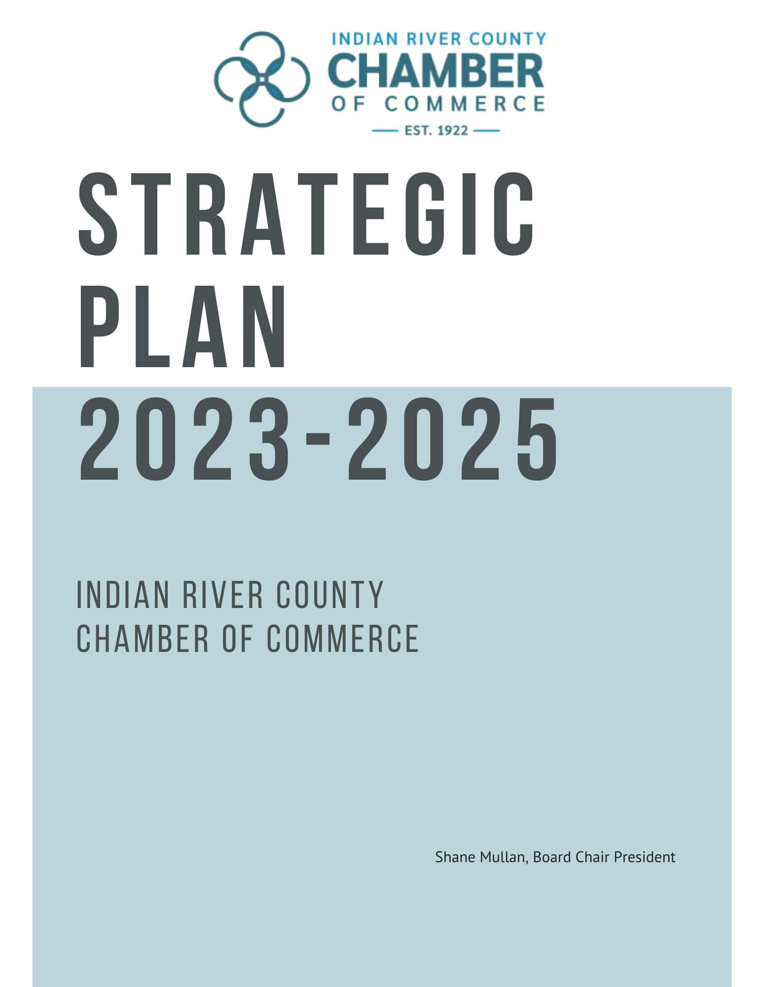 2024 Strategic Plan Book 11.11.24 cover page fro ws