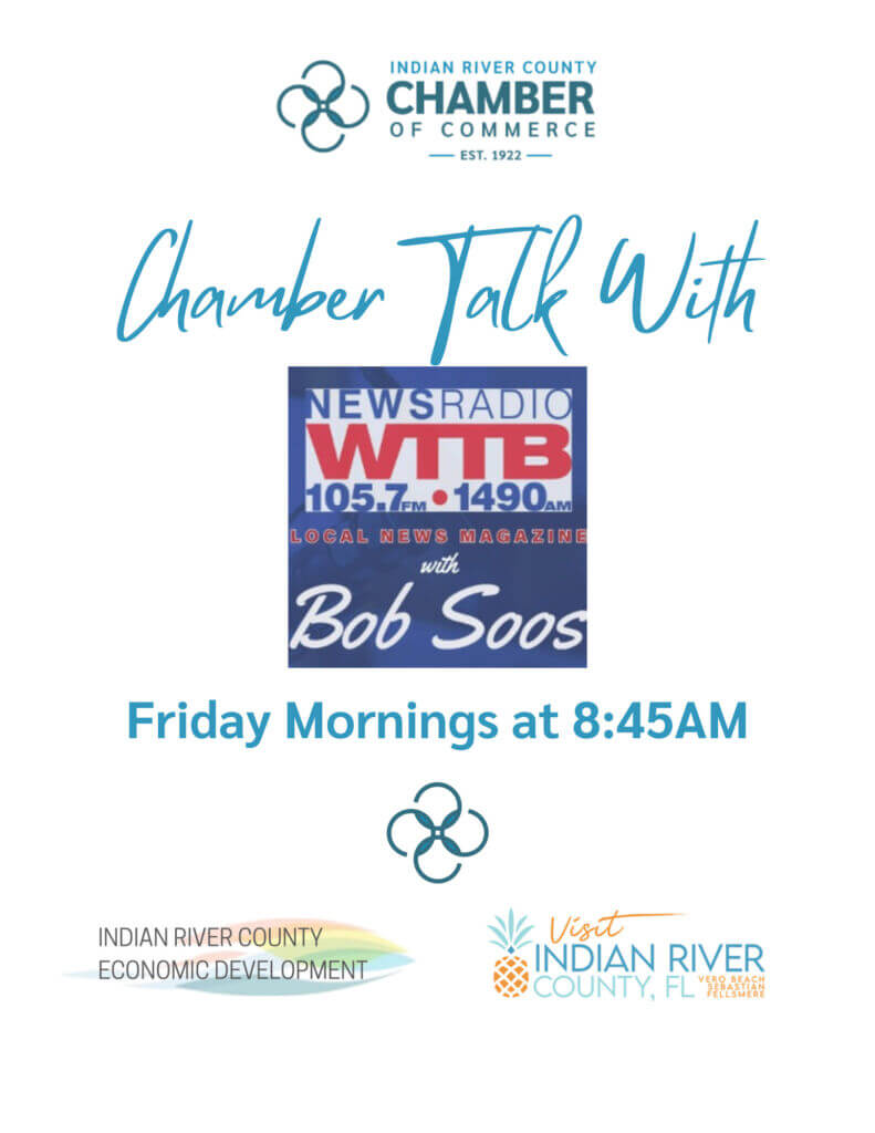 Indian River Chamber Talks on Bob Soos Radio