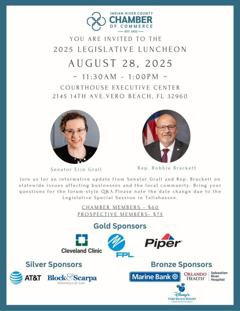 Legislative Luncheon 2025 Indian River Chamber