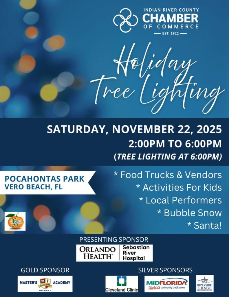 Tree Lighting Flier 2025