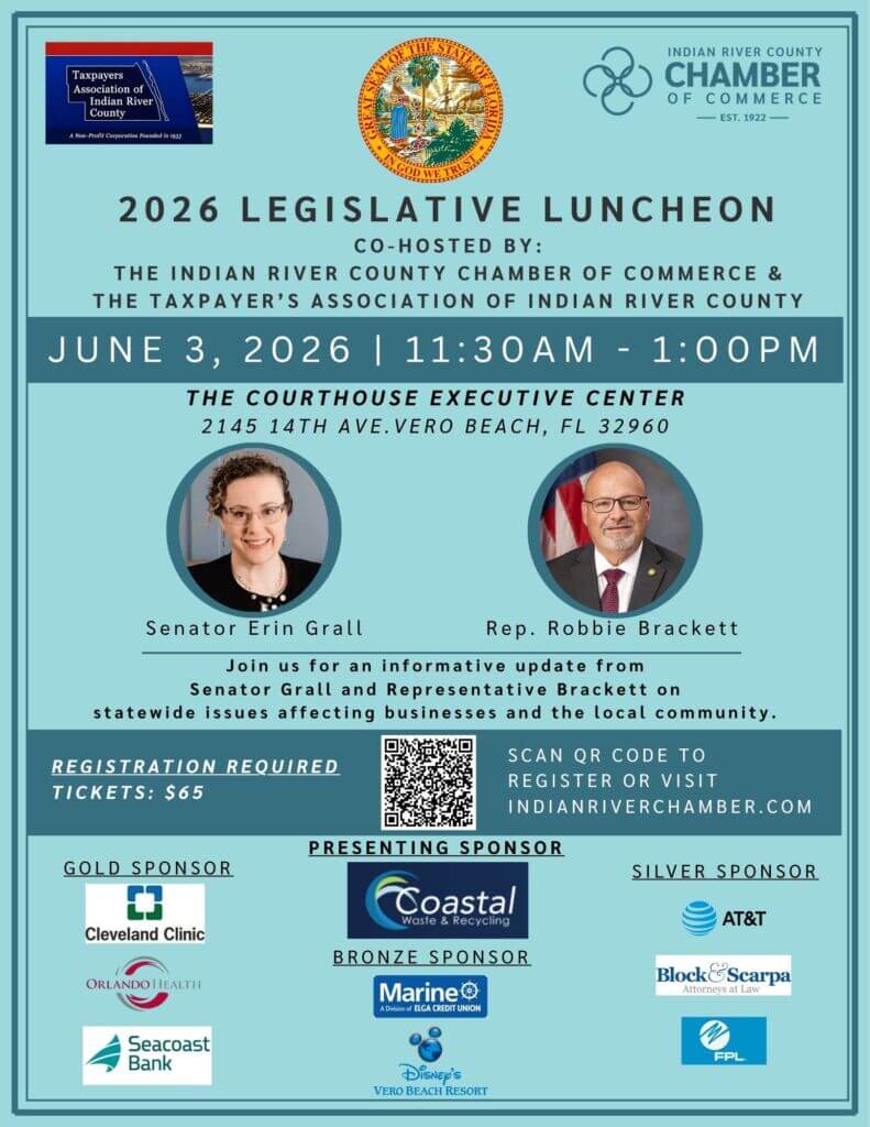Legislative Lunch 2026 flyer w sponsors