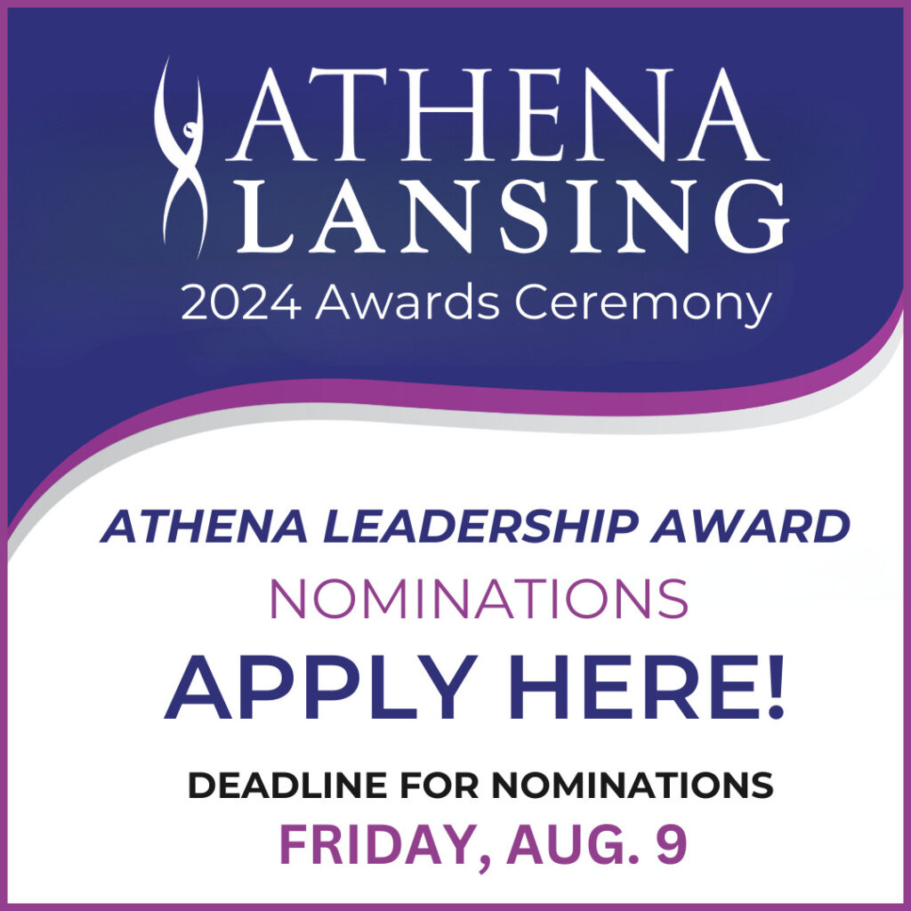 ATHENA Leadership Award Nominations Open! Apply Here! 