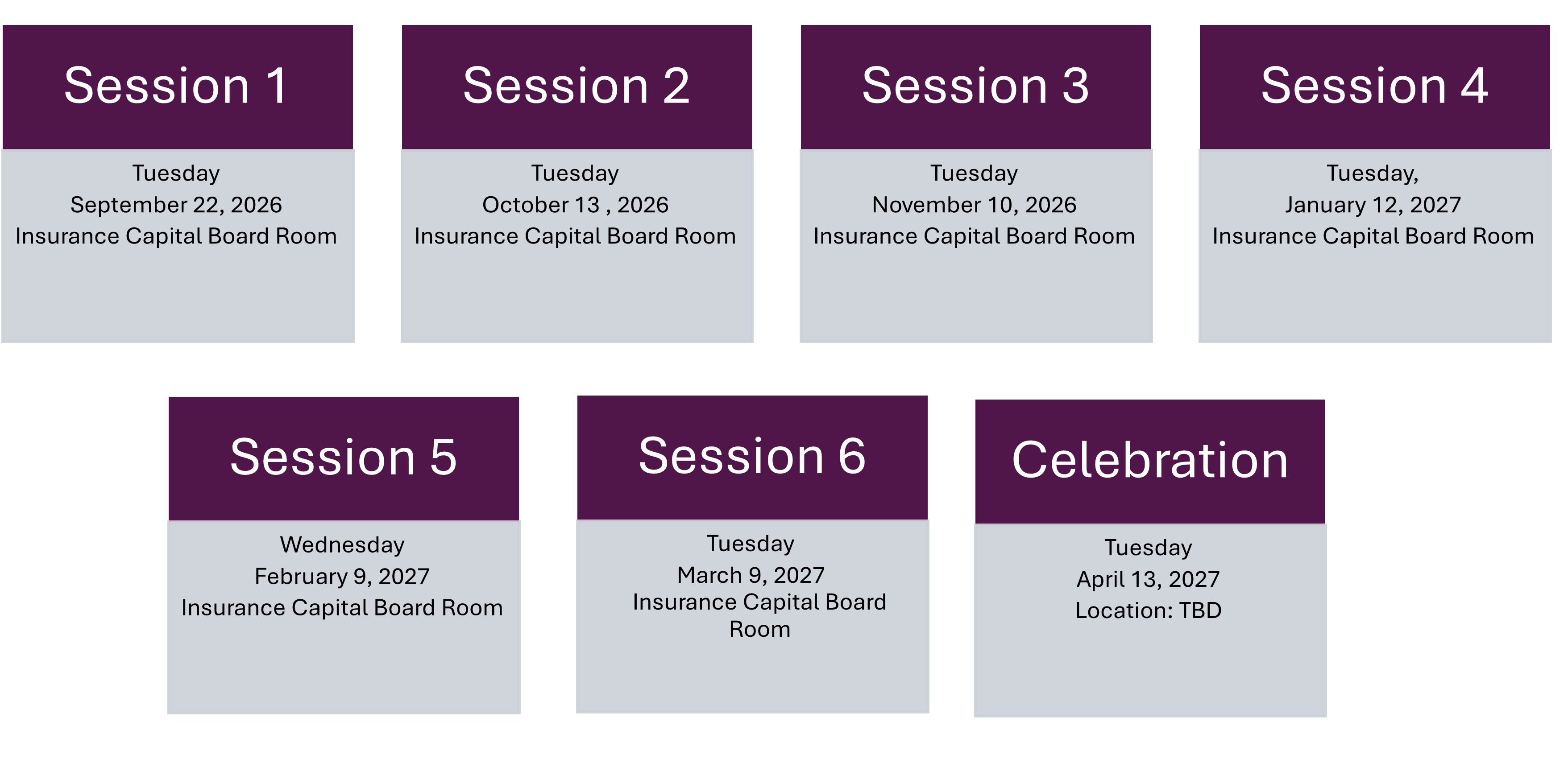 ATHENA Aspiring Leaders Dates Graphic ATHENA Aspiring Leaders Dates Graphic
