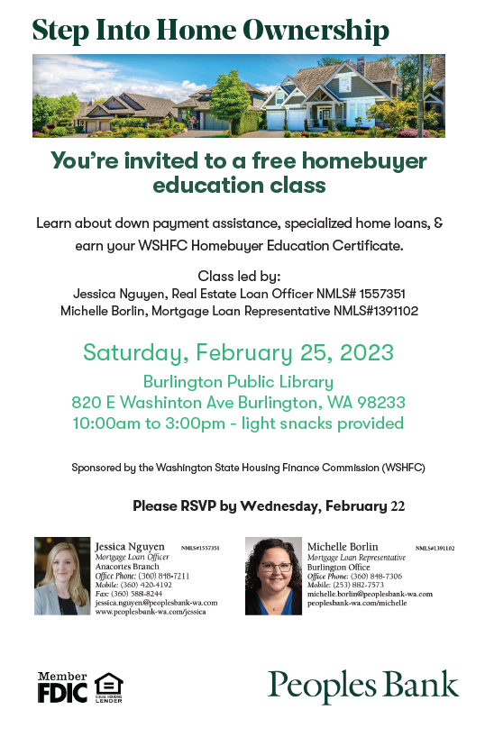Step Into Home Ownership with Peoples Bank Mount Vernon Chamber of