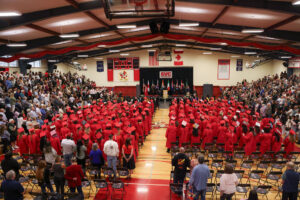 Photo credit: Skagit Valley College; 2025 commencement ceremony at the Mount Vernon campus