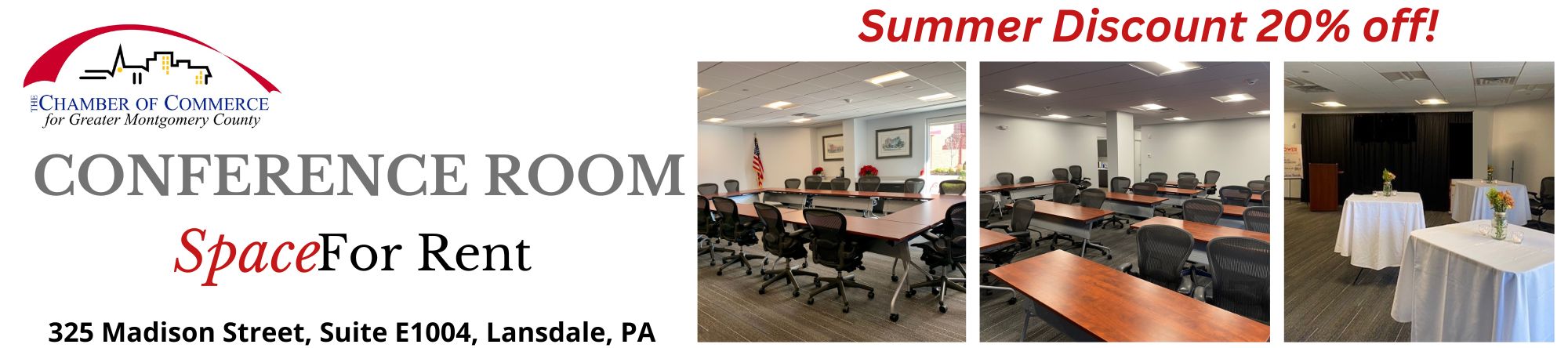 Conference Room Webpage Main page Summer Discount
