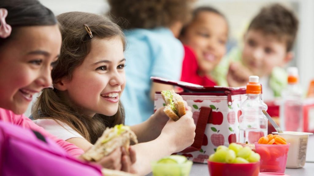 kids eating photo