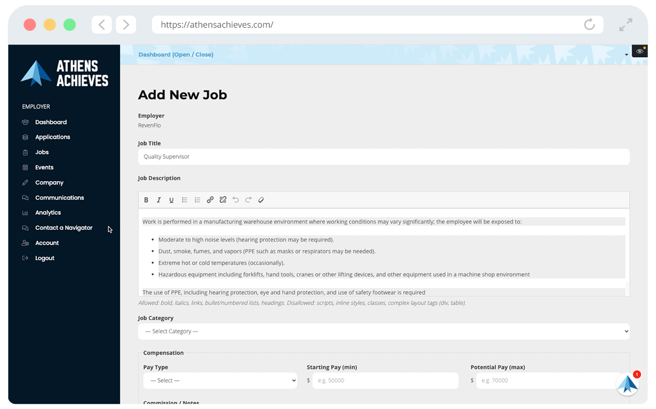 AA_4 Easily Add Your Jobs AA_4 Easily Add Your Jobs