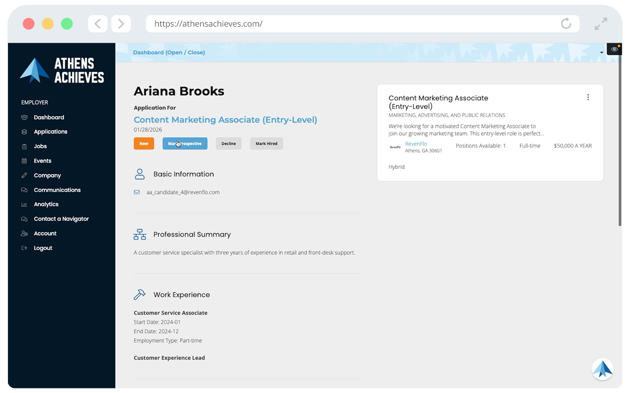 AA_7 Mark Applicants Declined or Prospective AA_7 Mark Applicants Declined or Prospective