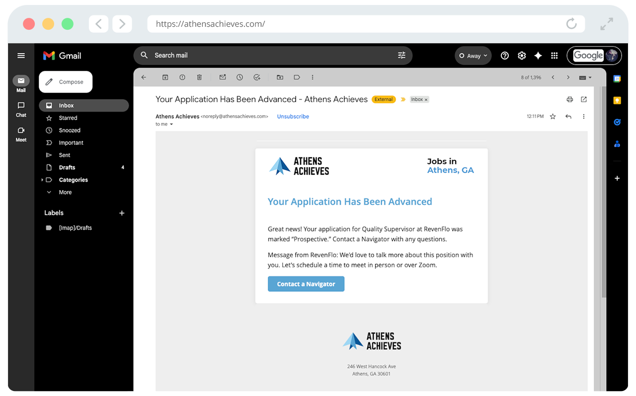 AA_9 Send Prospective Applicants Customized Instructions AA_9 Send Prospective Applicants Customized Instructions