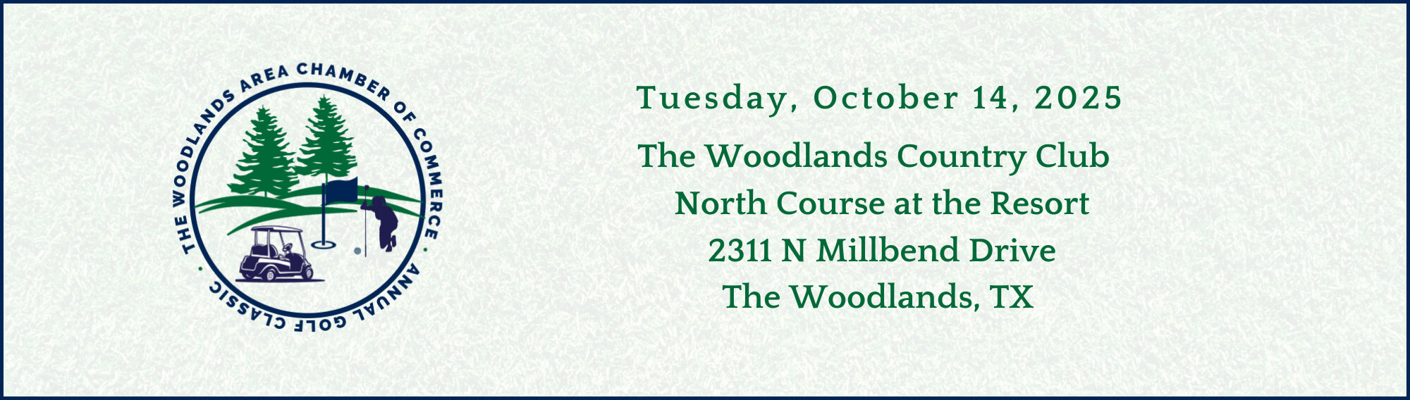 Golf Classic Website Banner