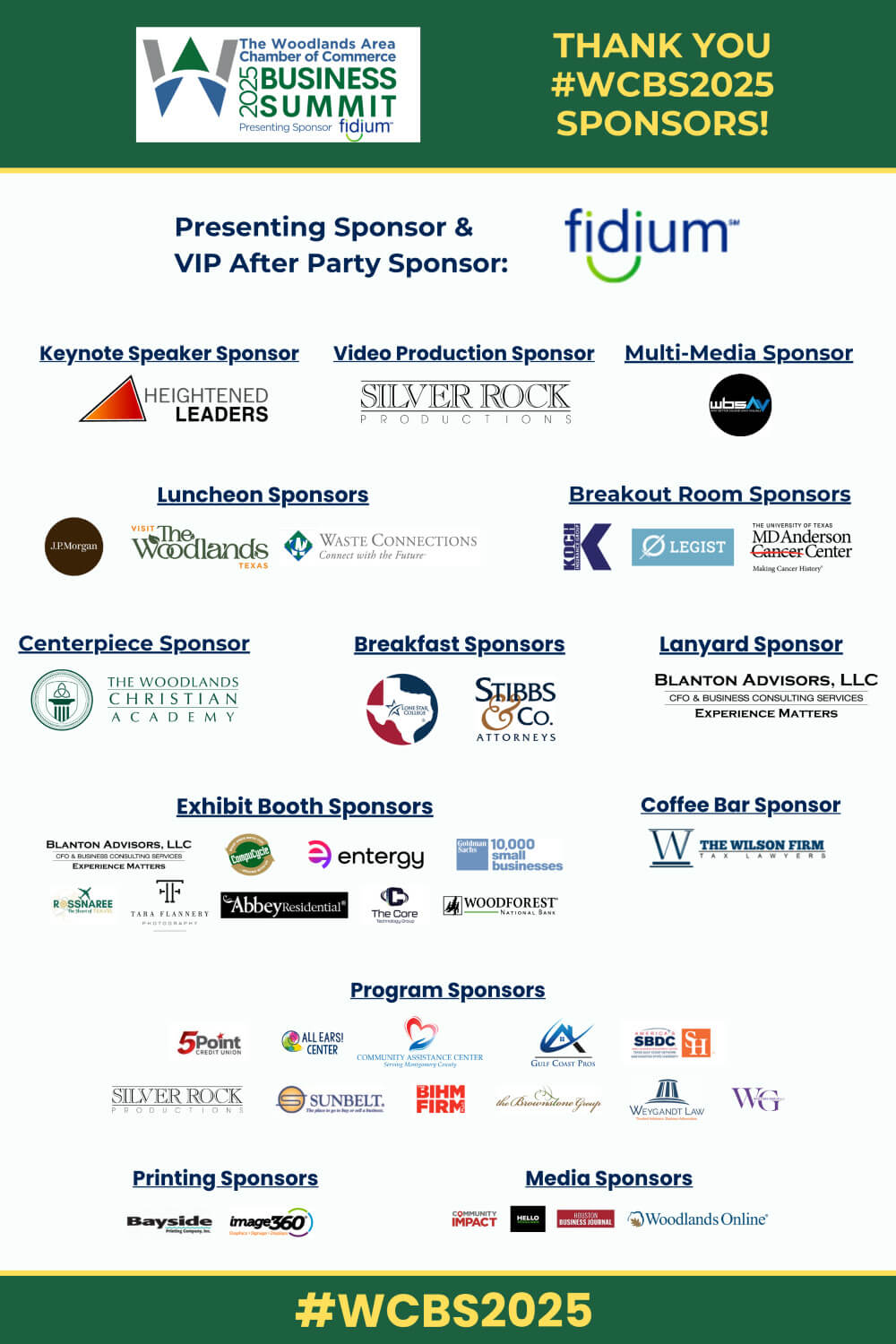 2025 Business Summit sponsors for website
