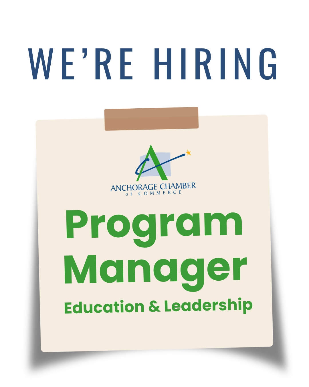 WE ARE HIRING