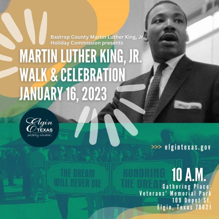 MLK Day 2023 poster