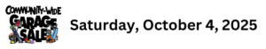 Fall Community Garage Sale