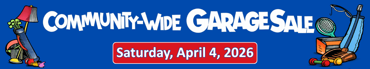 Spring Community Wide Garage Sale