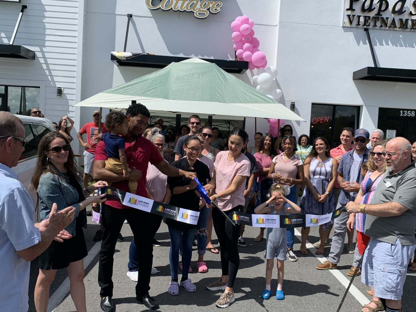 Ribbon Cutting and Grand Opening The Cake Cottage