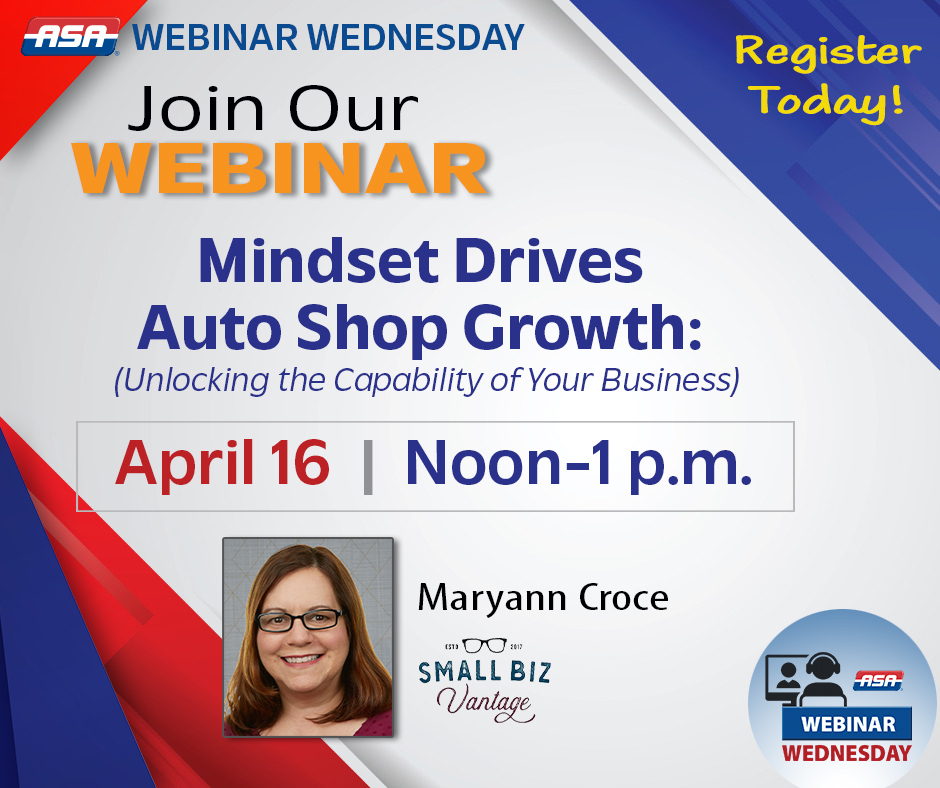 Webinar April 16 with Maryann Croce