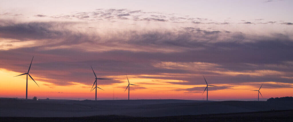 wind turbines