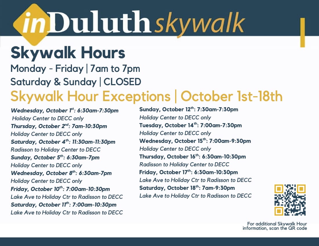 Skywalk First half Oct