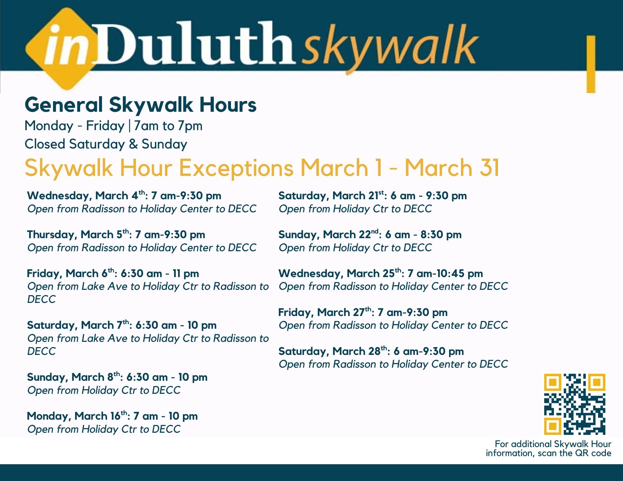 Copy of Copy of SKYWALK HOURS October (11 x 8.5 in)
