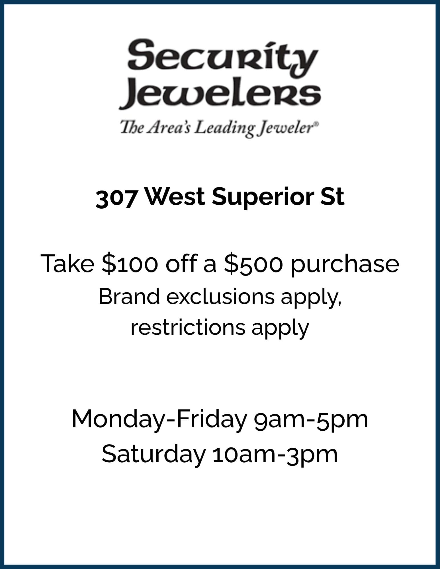 Security Jewelers